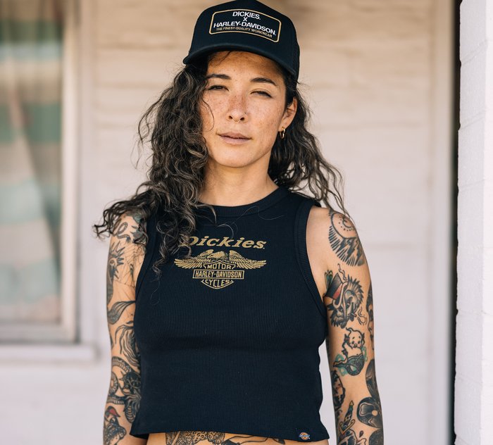 Harley-Davidson Dickies x H-D Foam Mesh Trucker Cap