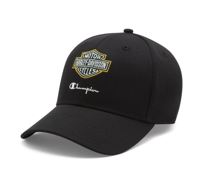 Harley-Davidson Champion Adjustable Baseball Cap - Black & Dark Green