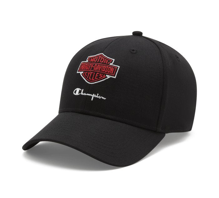 Harley-Davidson Champion Adjustable Baseball Cap - Black