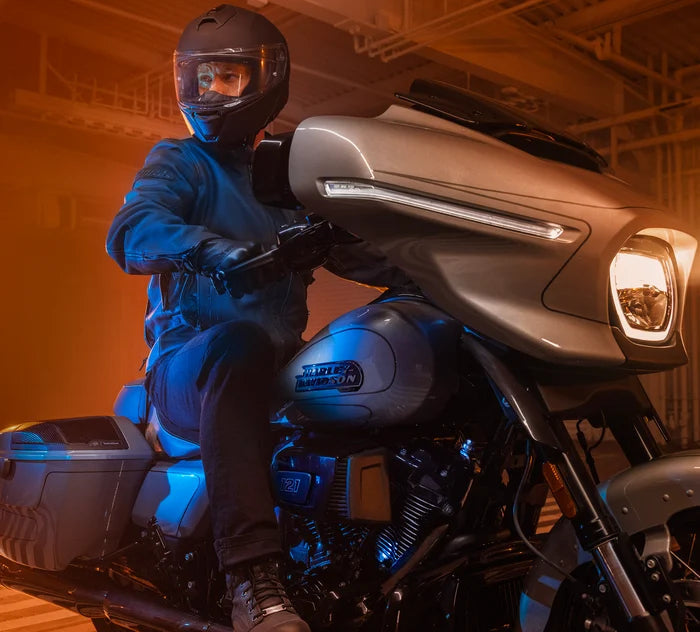 Harley Davidson Men's Paradigm Triple Vent System 2.0 Leather Jacket - Black Beauty