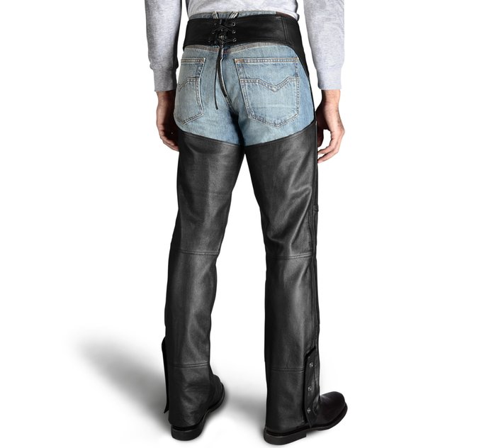 Harley-Davidson Men's Stock II Leather Chaps