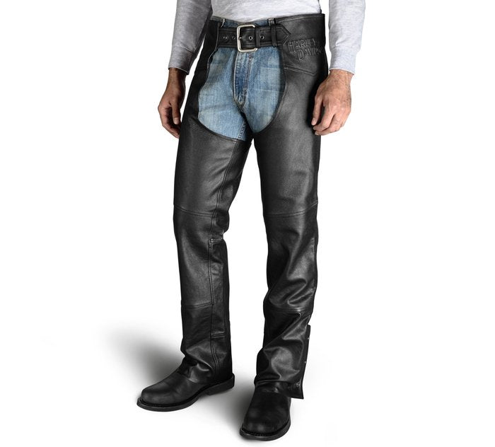 Harley-Davidson Men's Stock II Leather Chaps