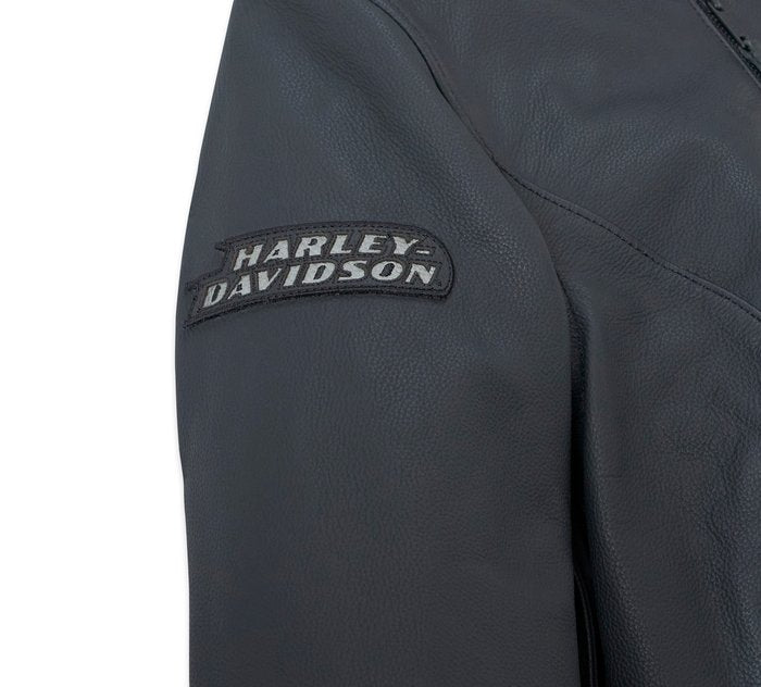 Harley-Davidson Women's Paradigm Triple Vent System 2.0 Leather Jacket - Black Beauty