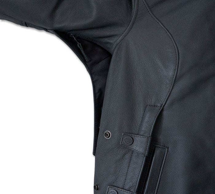 Harley-Davidson Women's Paradigm Triple Vent System 2.0 Leather Jacket - Black Beauty