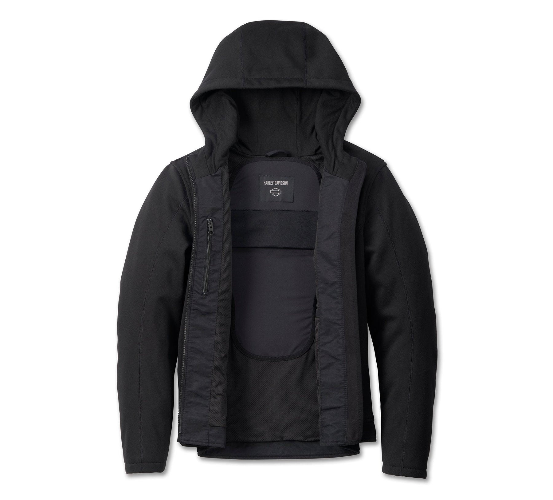 Harley-Davidson Women's Deflector Hooded Riding Fleece