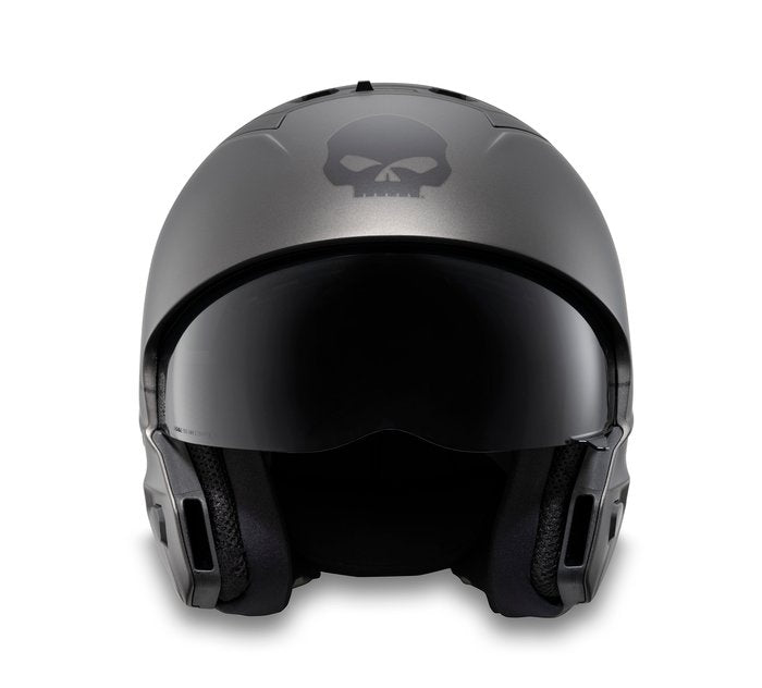 Harley Davidson Pilot II 2-in-1 Helmet - Matte Dark Grey