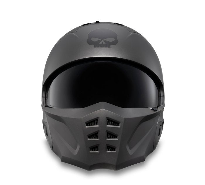 Harley Davidson Pilot II 2-in-1 Helmet - Matte Dark Grey