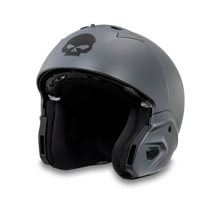 Harley-Davidson Pilot II 2-in-1 Helmet - Matte Gunship Grey