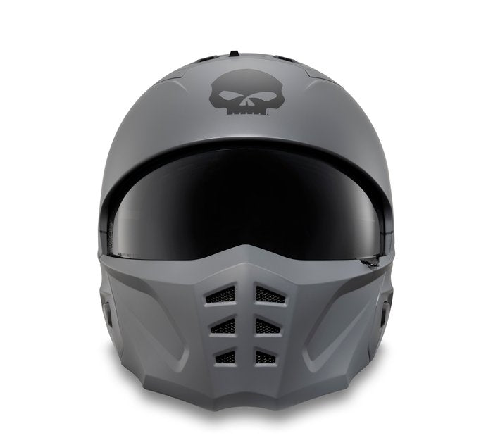 Harley-Davidson Pilot II 2-in-1 Helmet - Matte Gunship Grey