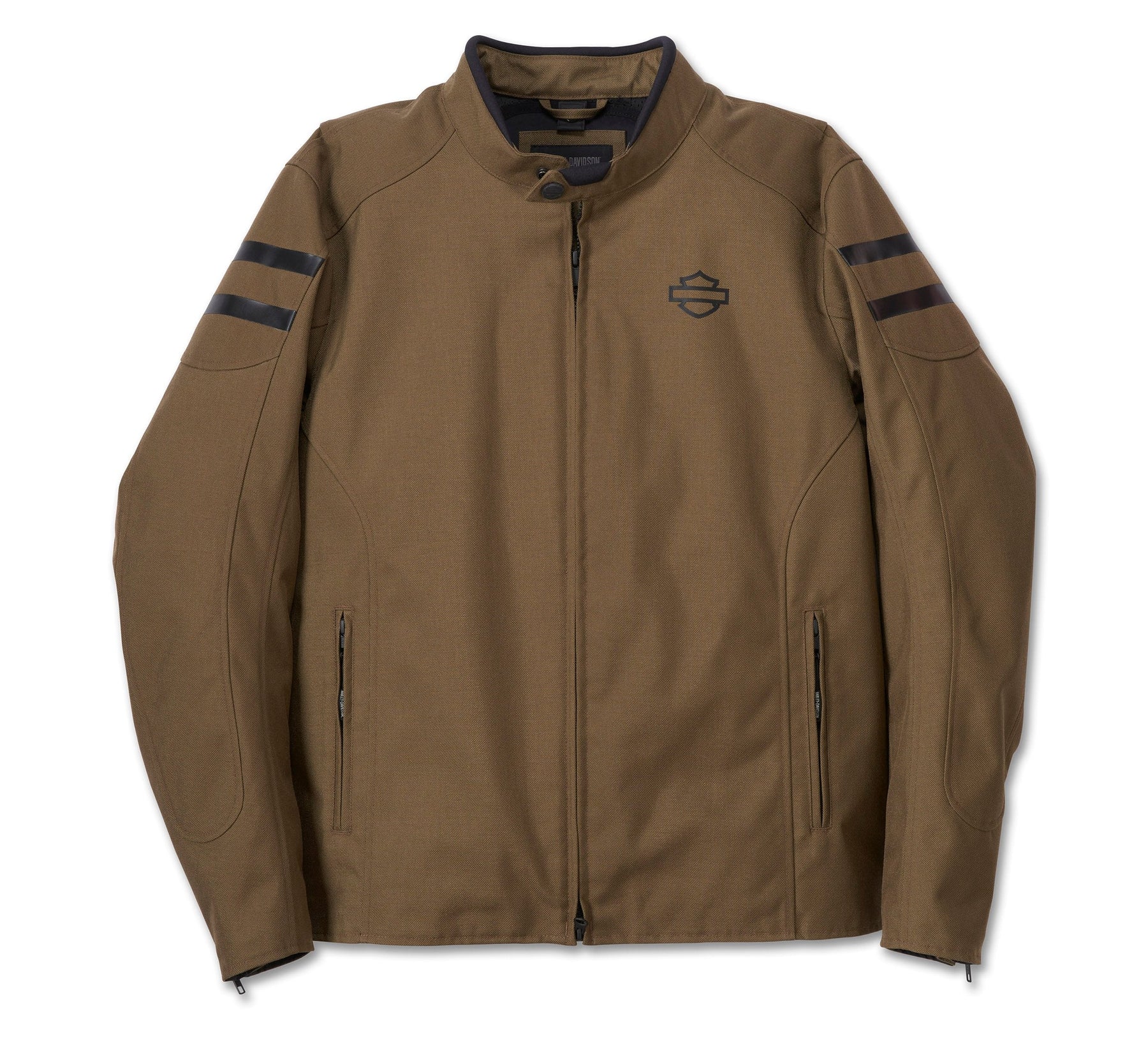 Harley-Davidson Men's Ovation 3-in-1 Textile Riding Jacket - Stone Grey & Black CL