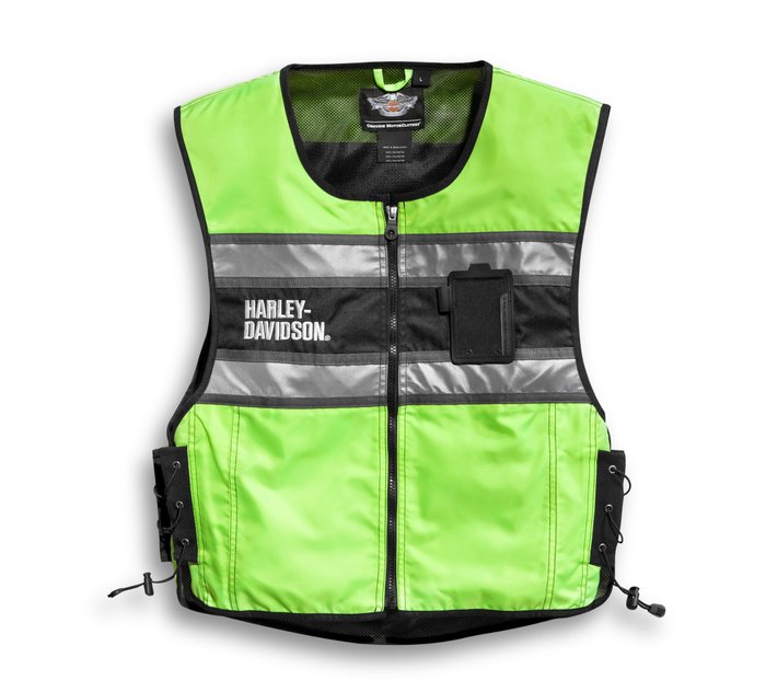 Harley-Davidson Men's Hi-Vis Vest - Hi-Vis Yellow