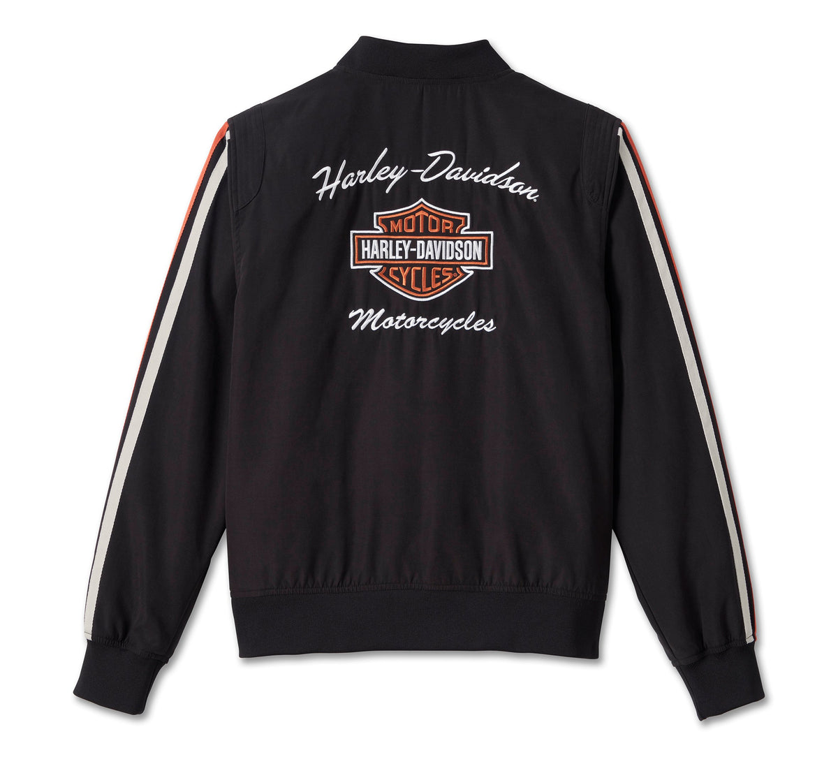 Harley-Davidson Women's Iconic Seeve Stripe Bomber Jacket