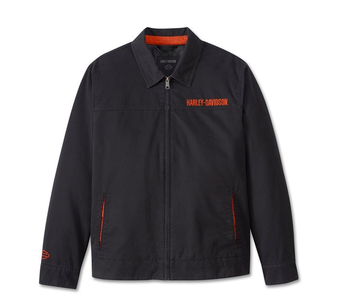 Harley-Davidson Men's Bar Font Jacket