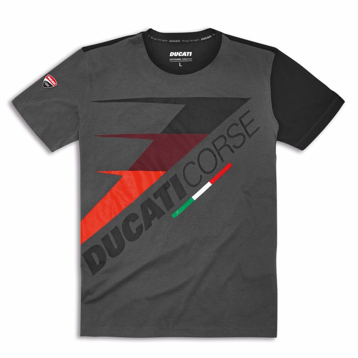 Ducati Men's DC Speed T-shirt -Grey - Main Image