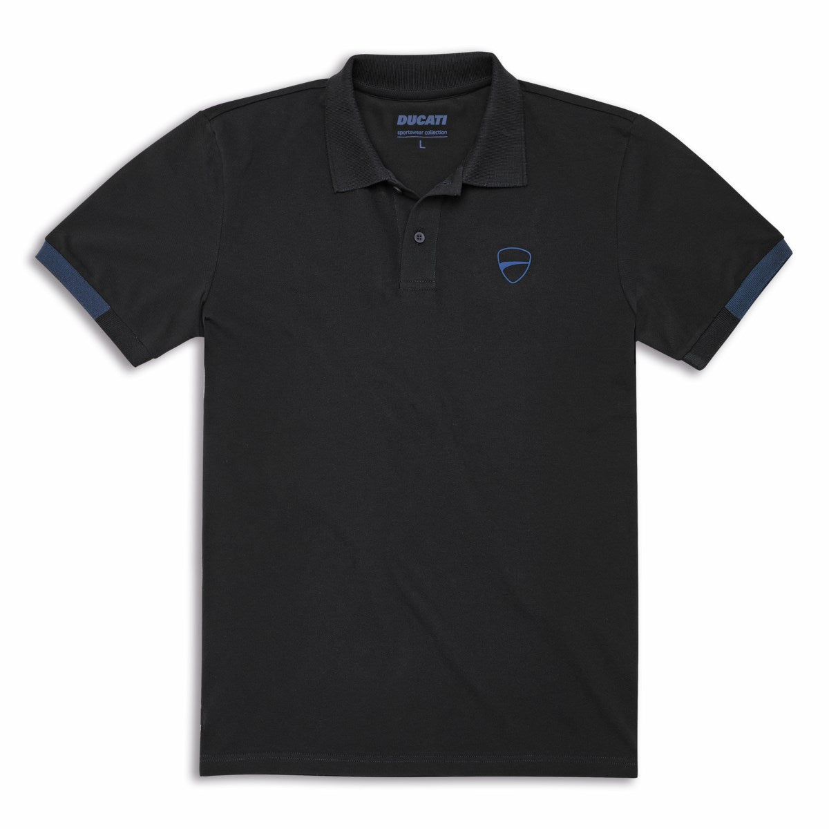 Ducati SMART 2.0 BLUE POLO-SHIRT Short-sleeved