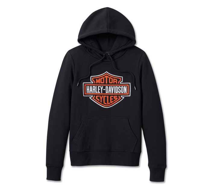 Orange harley clearance hoodie