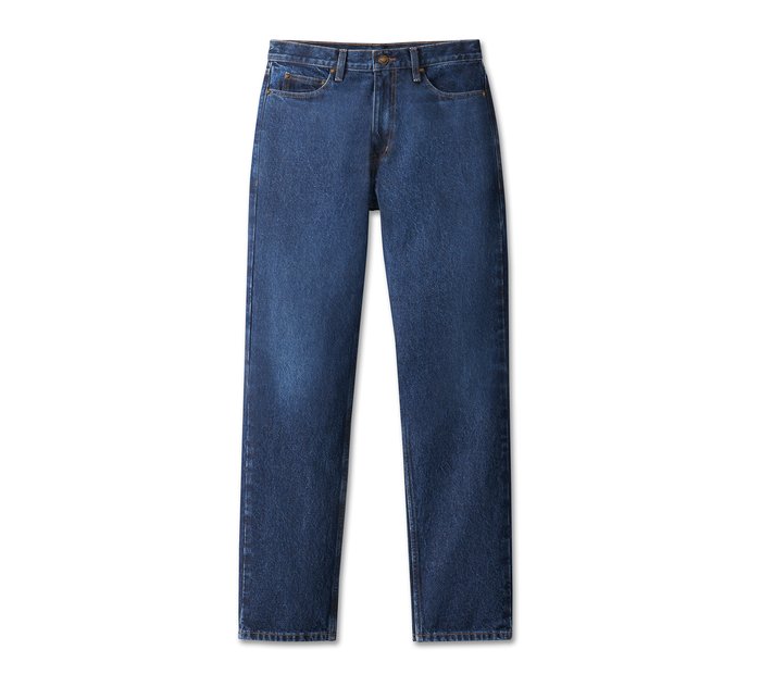 Harley-Davidson Men's Original Straight Jean - Dark Indigo Stone Wash