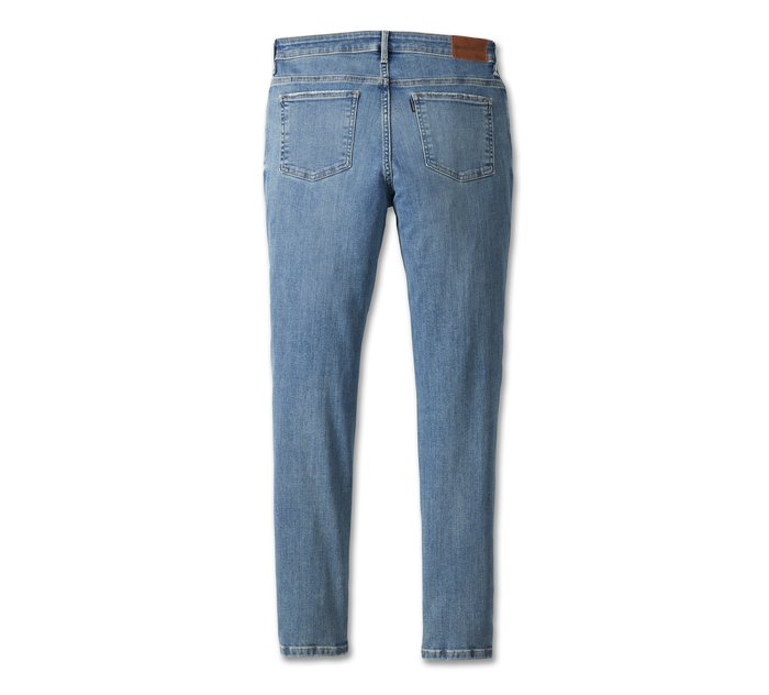 Harley-Davidson Women's High Rise Skinny Jeans - Medium Indigo