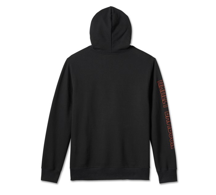 Harley-Davidson Men's Bar & Shield Hoodie - Black Beauty