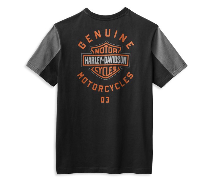 Harley-Davidson Men's Copperblock Logo Tee