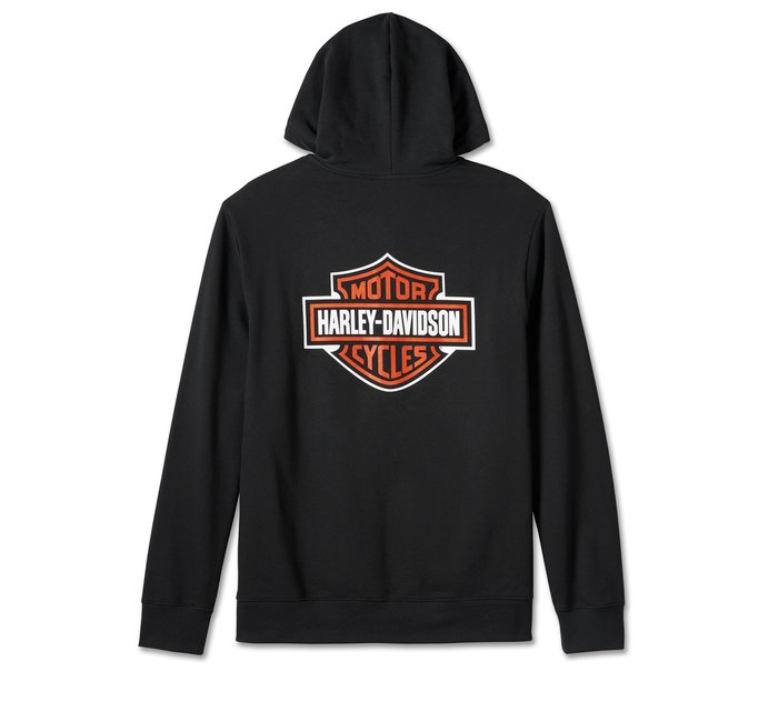 Harley-Davidson Men's Bar & Shield Zip-Up Hoodie