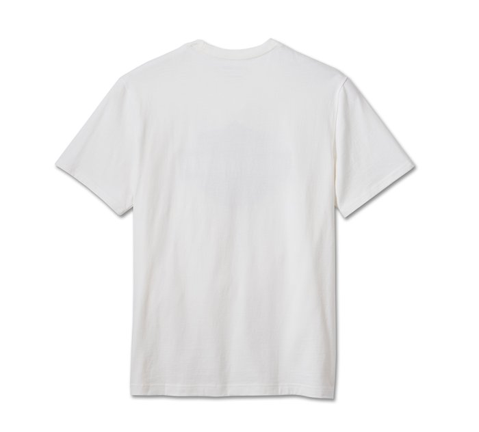 Harley-Davidson Men's Bar & Shield Tee - White