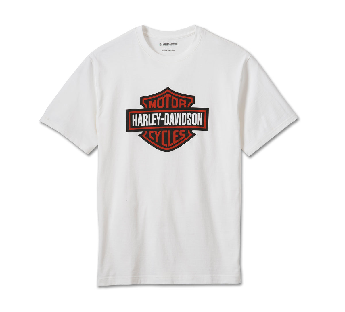 Harley-Davidson Men's Bar & Shield Tee - White