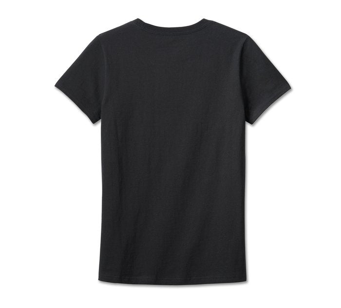 Harley-Davidson Women's Bar & Shield Short Sleeve Tee - Black Beauty