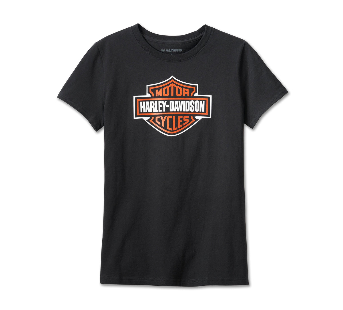 Harley-Davidson Women's Bar & Shield Short Sleeve Tee - Black Beauty