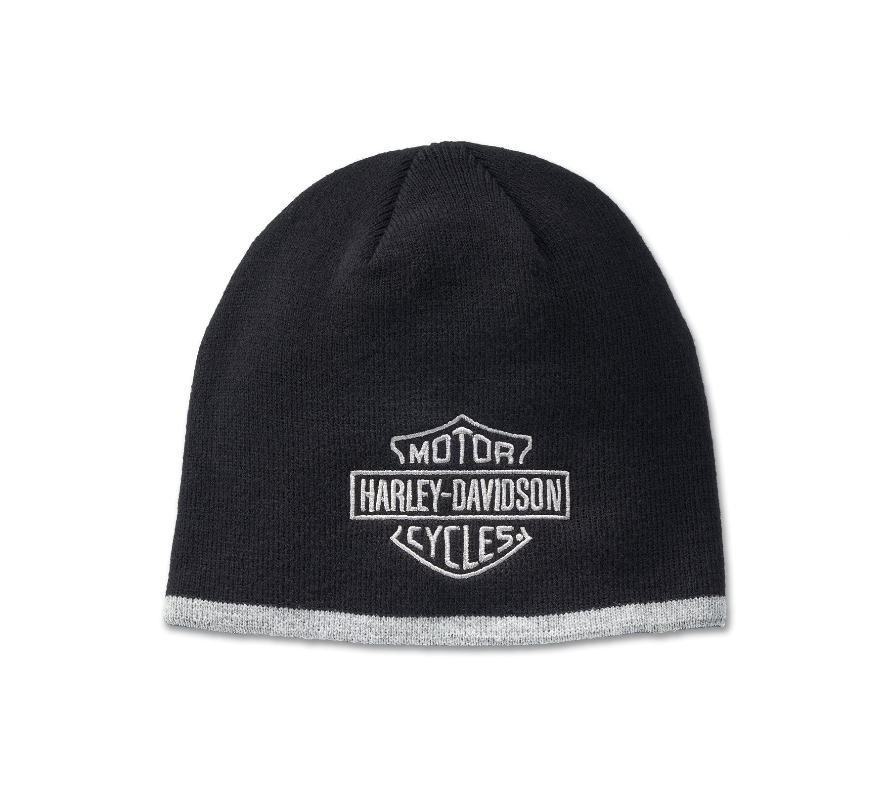 Harley-Davidson Bar & Shield Knit Beanie - Black Beauty