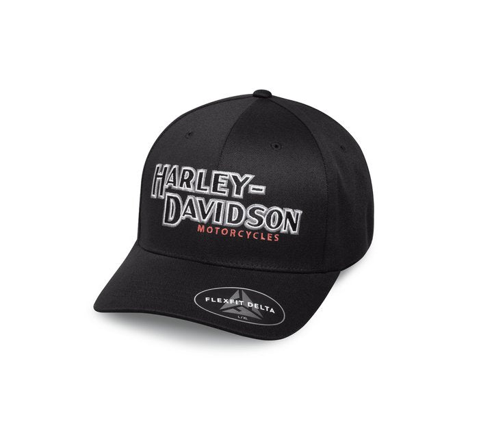 Harley-Davidson Men's Performance Iconic Delta Tech Baseball Cap
