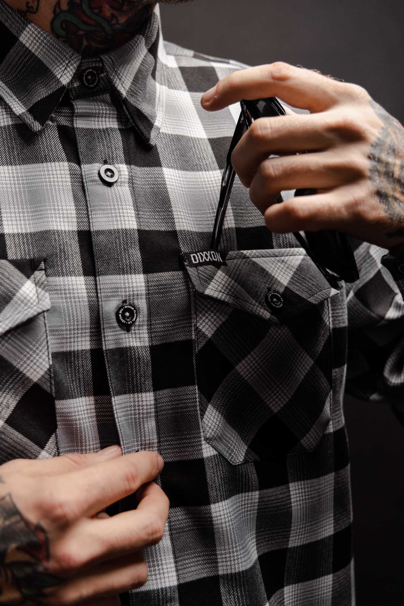 Dixxon Men's Mickey Flannel Shirt