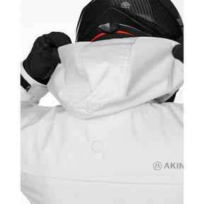 Akin Moto Alpha Motorcycle Jacket 4.0 - White