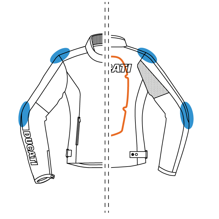 Ducati Company C4 Women's Leather Jacket