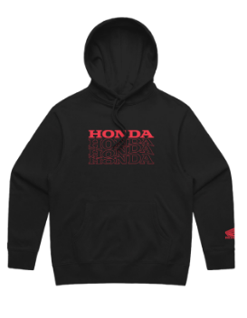 Honda Men's Black Hoodie