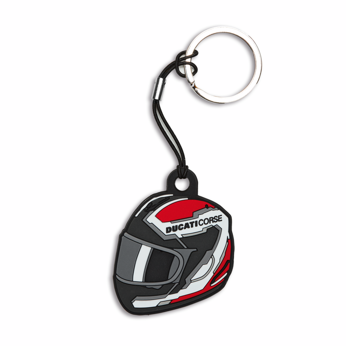 Ducati DC Helmet Rubber Key Ring - Main Image