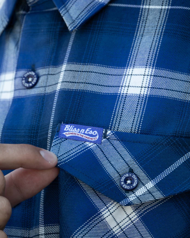 Dixxon X Bliss N Eso 'Flowers In The Pavement' Flannel Shirt