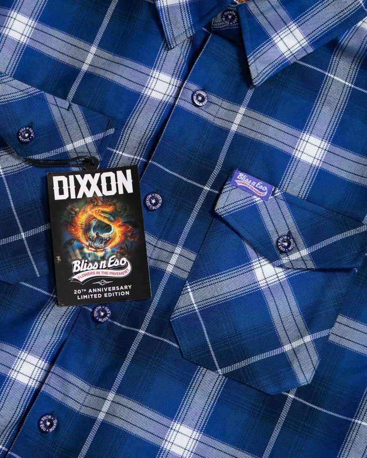Dixxon X Bliss N Eso 'Flowers In The Pavement' Flannel Shirt