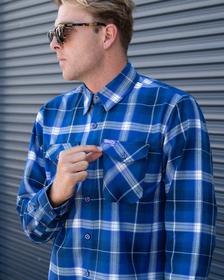 Dixxon X Bliss N Eso 'Flowers In The Pavement' Flannel Shirt
