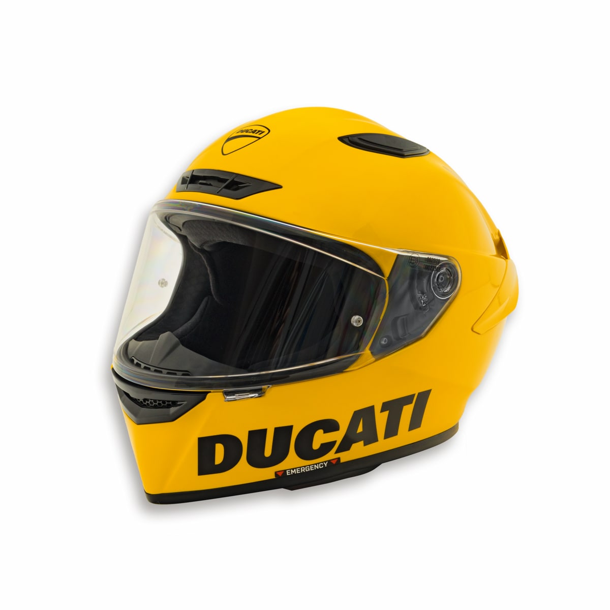 Ducati Logo Yellow - Full-Face Helmet