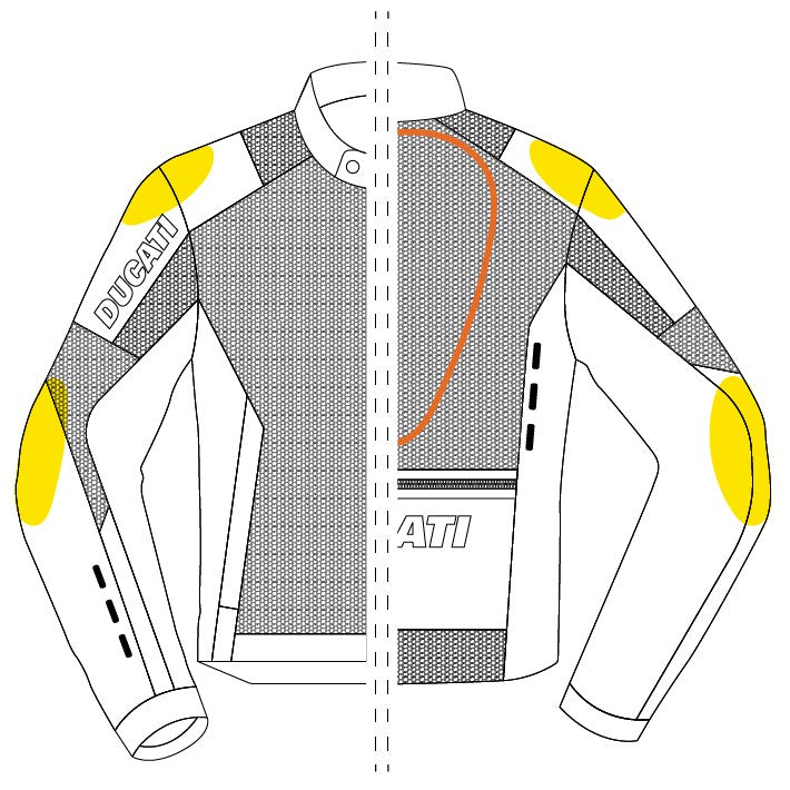 Ducati Flow C5 Mens Jacket