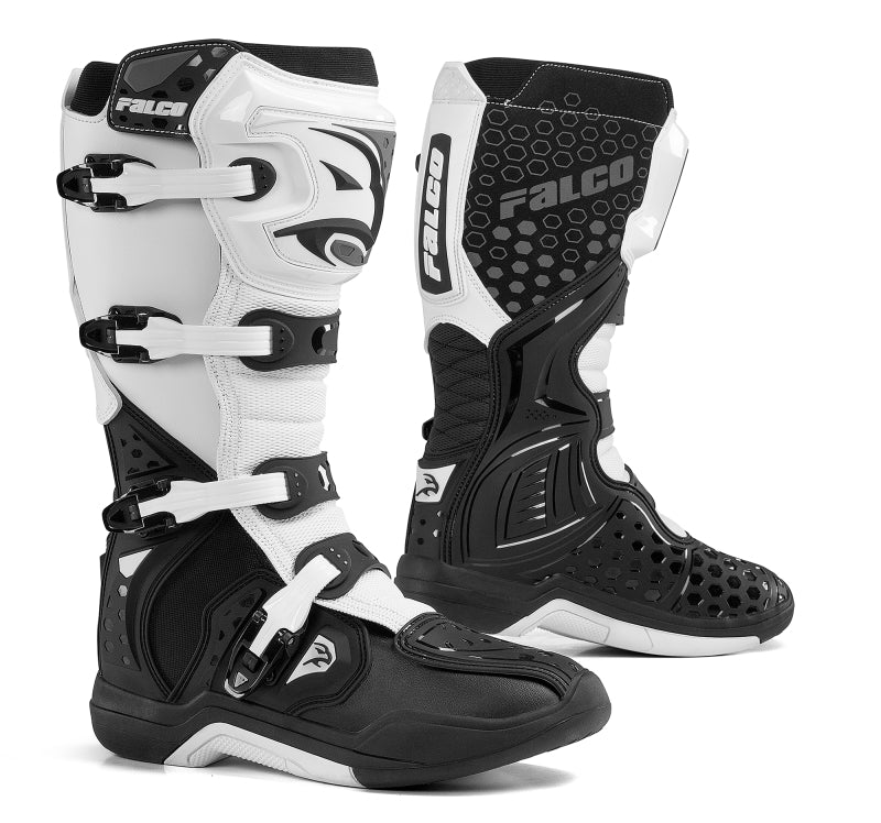 Falco Level Boots - Black/White CL