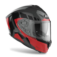 AIROH SPARK RISE RED GLOSS HELMET