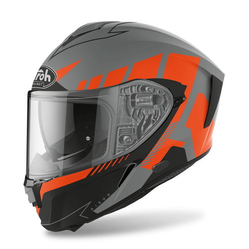 AIROH SPARK RISE ORANGE MATTE HELMET