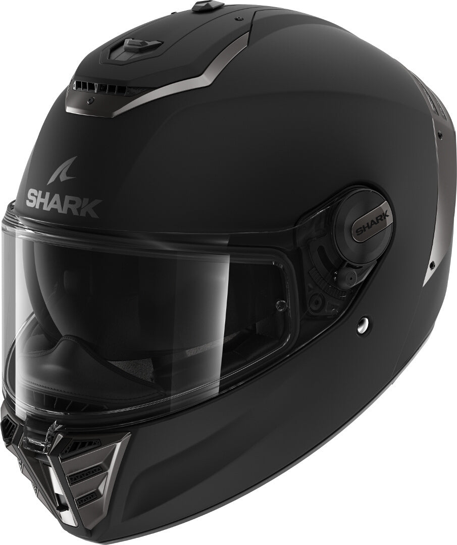 Shark Spartan RS Blank Helmet - Black
