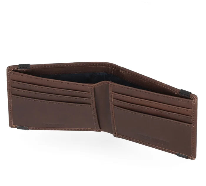 Harley-Davidson Crazy Horse Eagle Billfold Wallet - Back ID