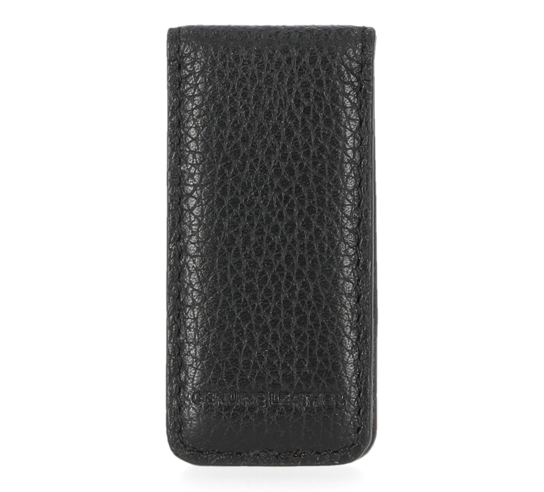 HARLEY-DAVIDSON B&S LEATHER MONEY CLIP BLACK