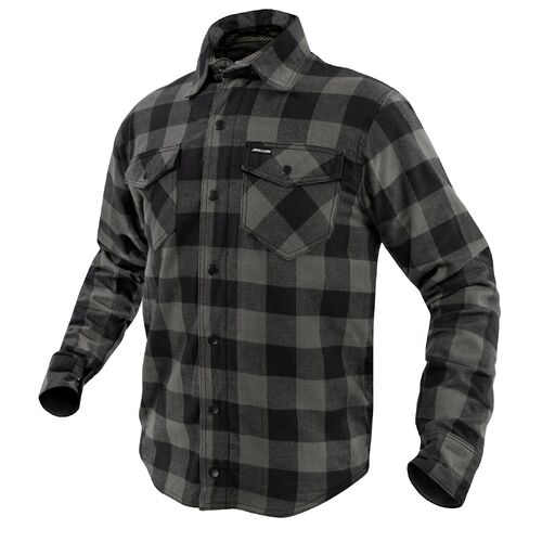 Argon Hatchet Men's Flanno Jacket Black Grey