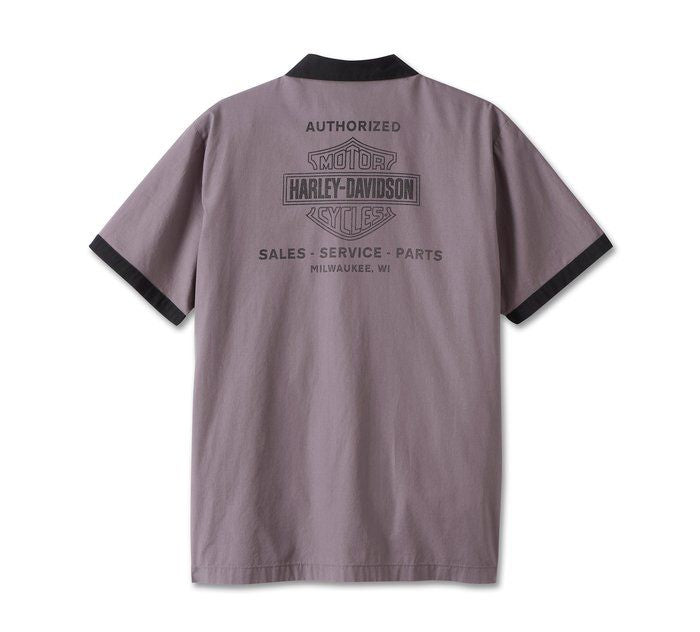 Harley-Davidson Men's Combustion Shirt - Blackened Pearl