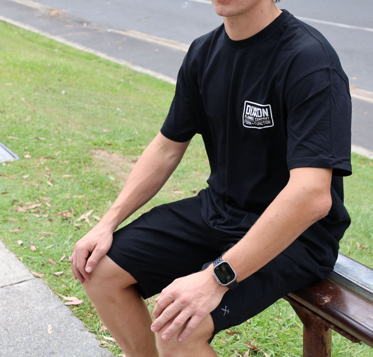Dixxon Classic Grey Tee- Black